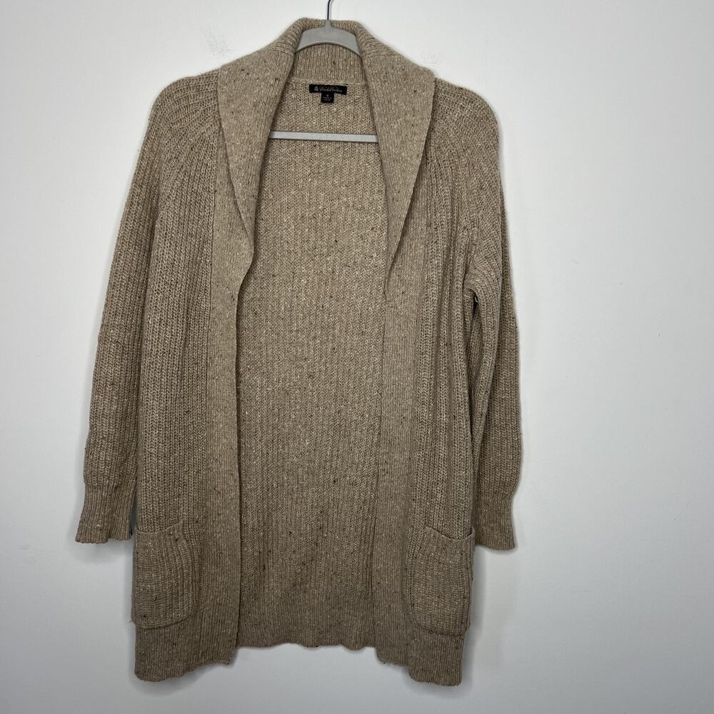Brooks Brothers Sweater Womens Small Merino Wool‎ Mohair Angora Cardigan Pockets